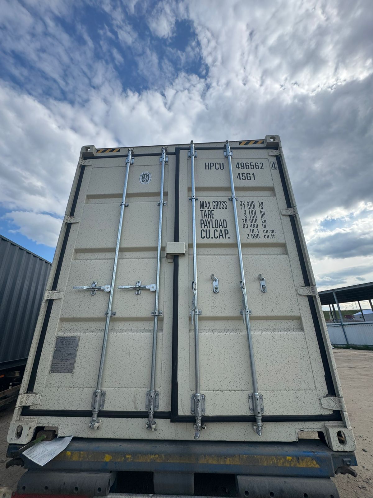 Морской контейнер HPCU4965624
