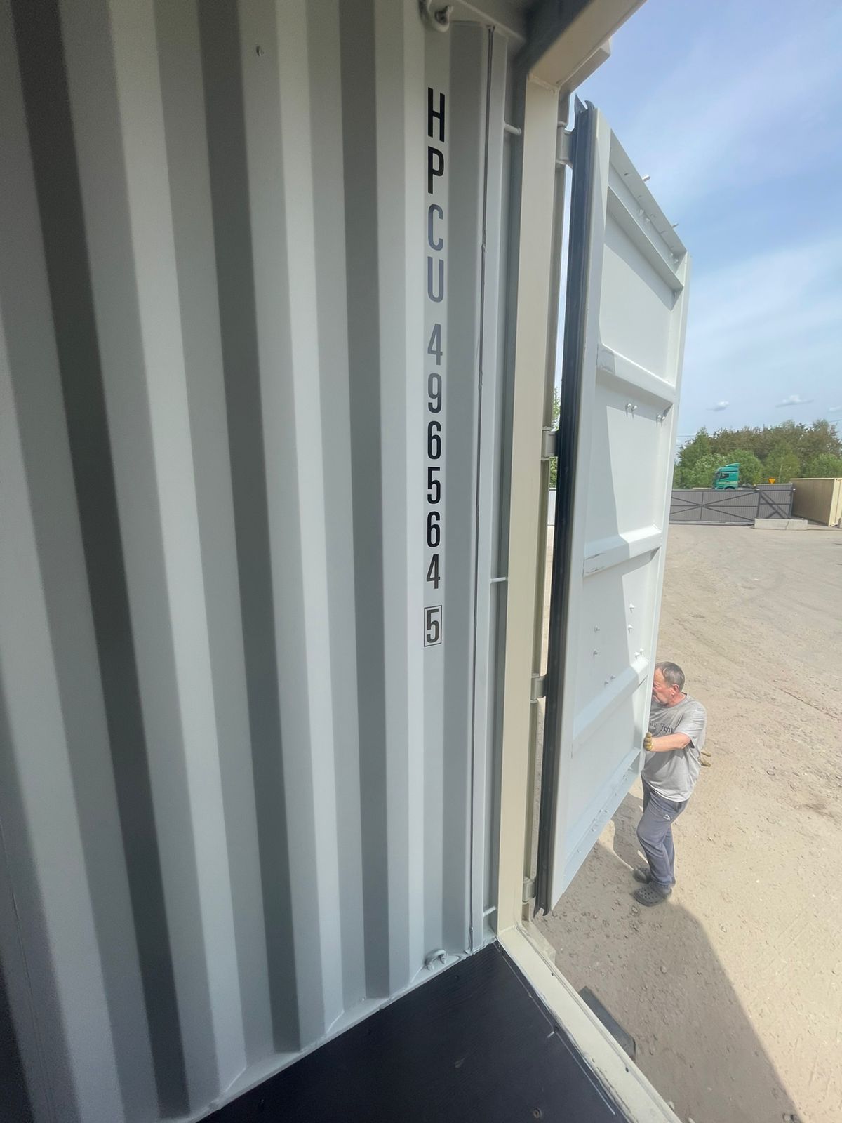 Морской контейнер HPCU4965645