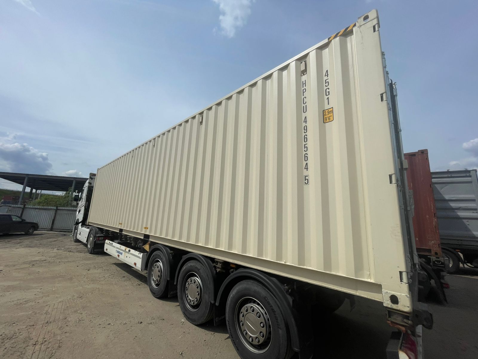 Морской контейнер HPCU4965645