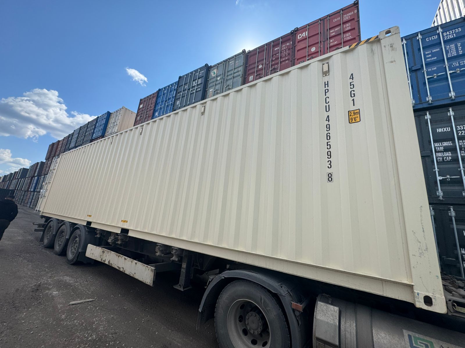 Морской контейнер HPCU4965938