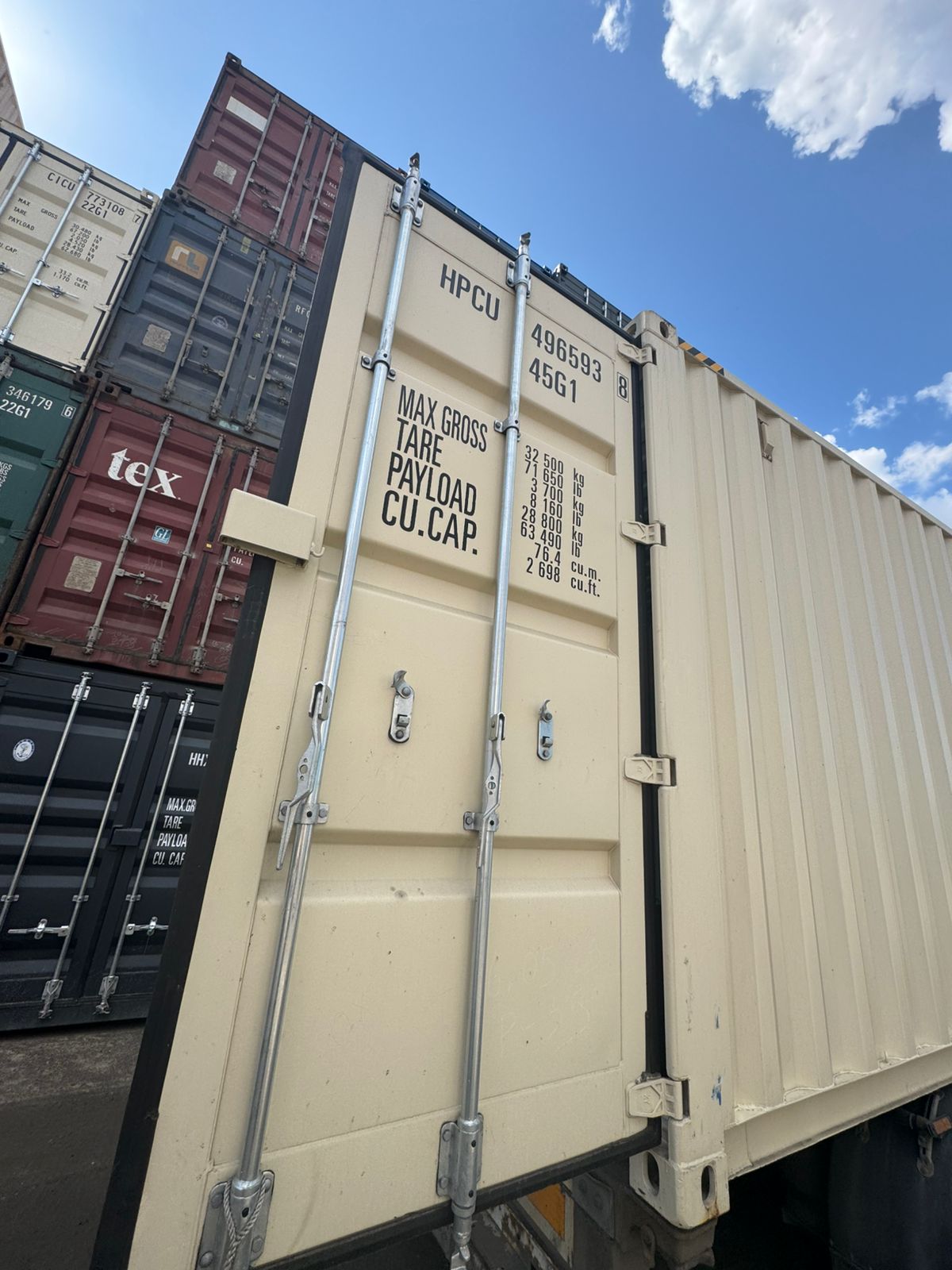 Морской контейнер HPCU4965938