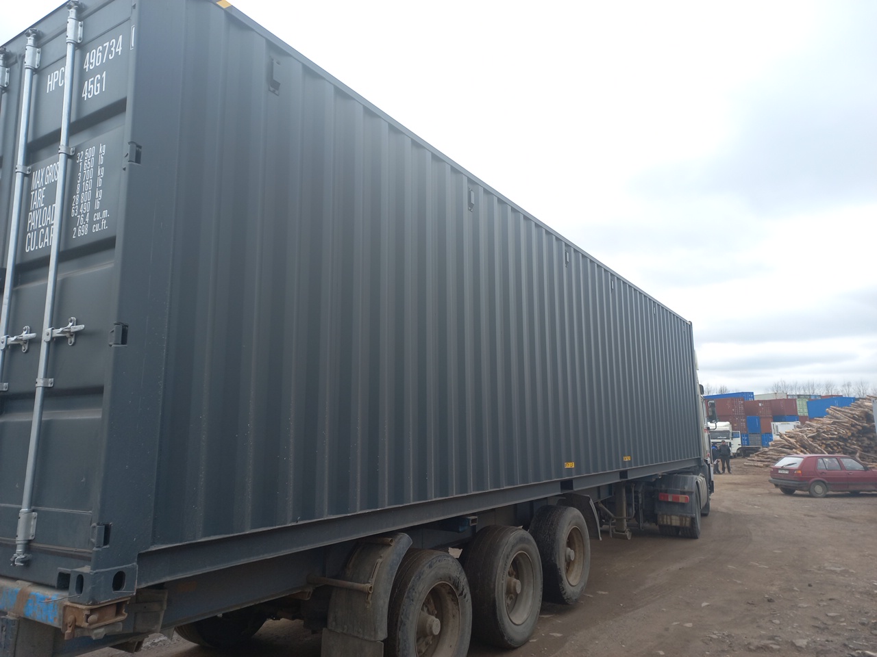 Морской контейнер HPCU4967340