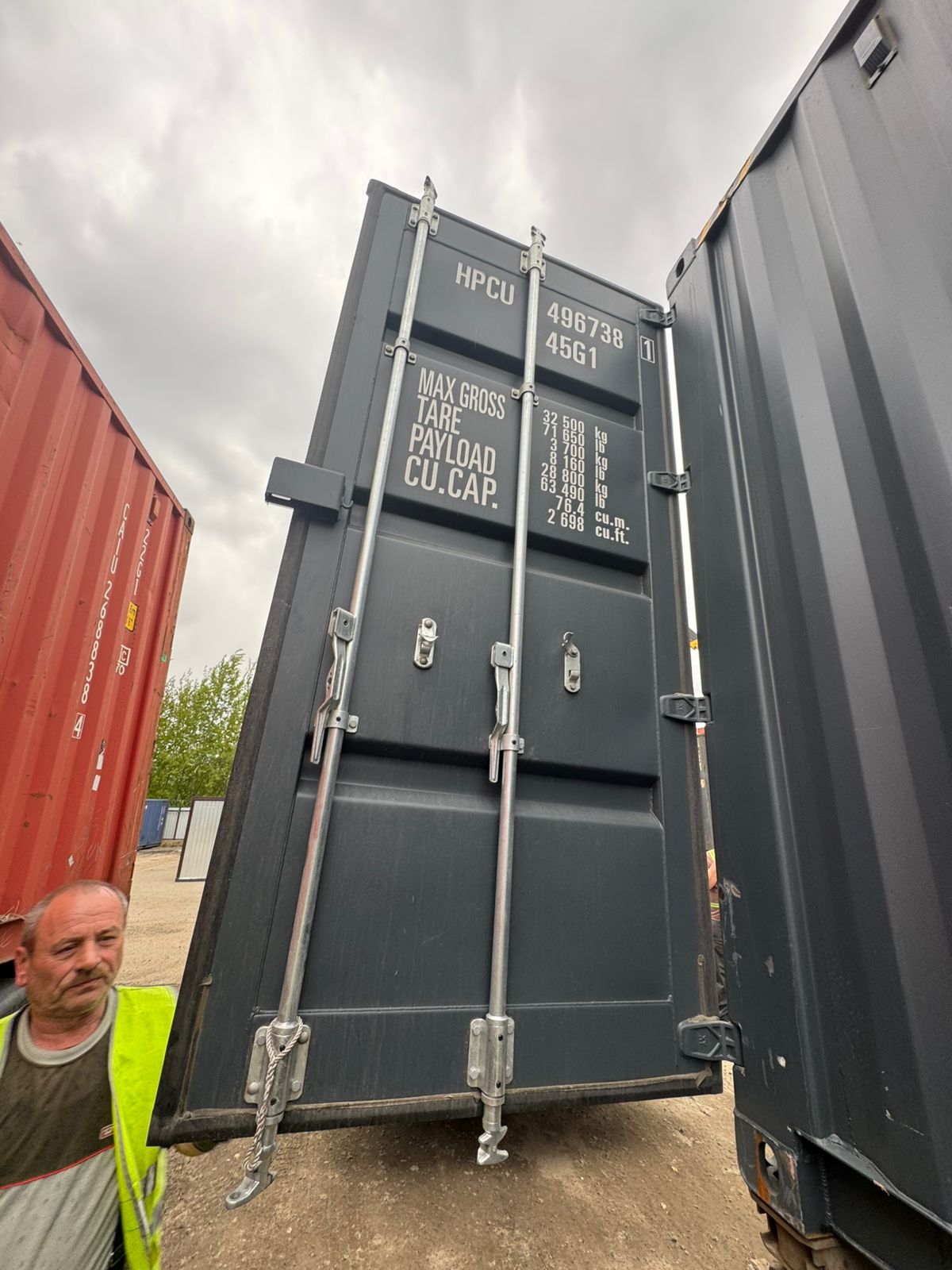 Морской контейнер HPCU4967381