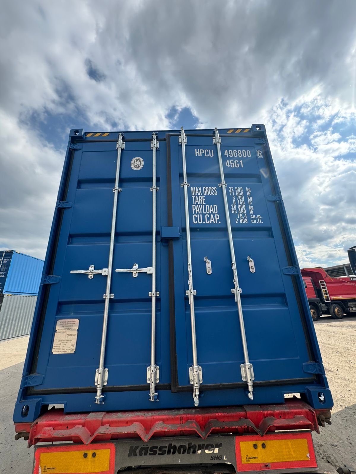 Морской контейнер HPCU4968006