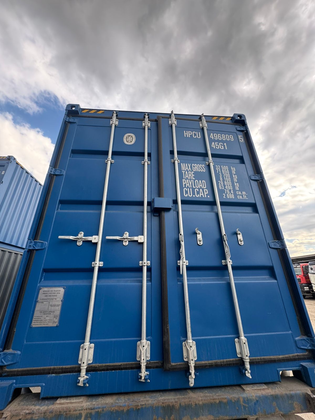 Морской контейнер HPCU4968095