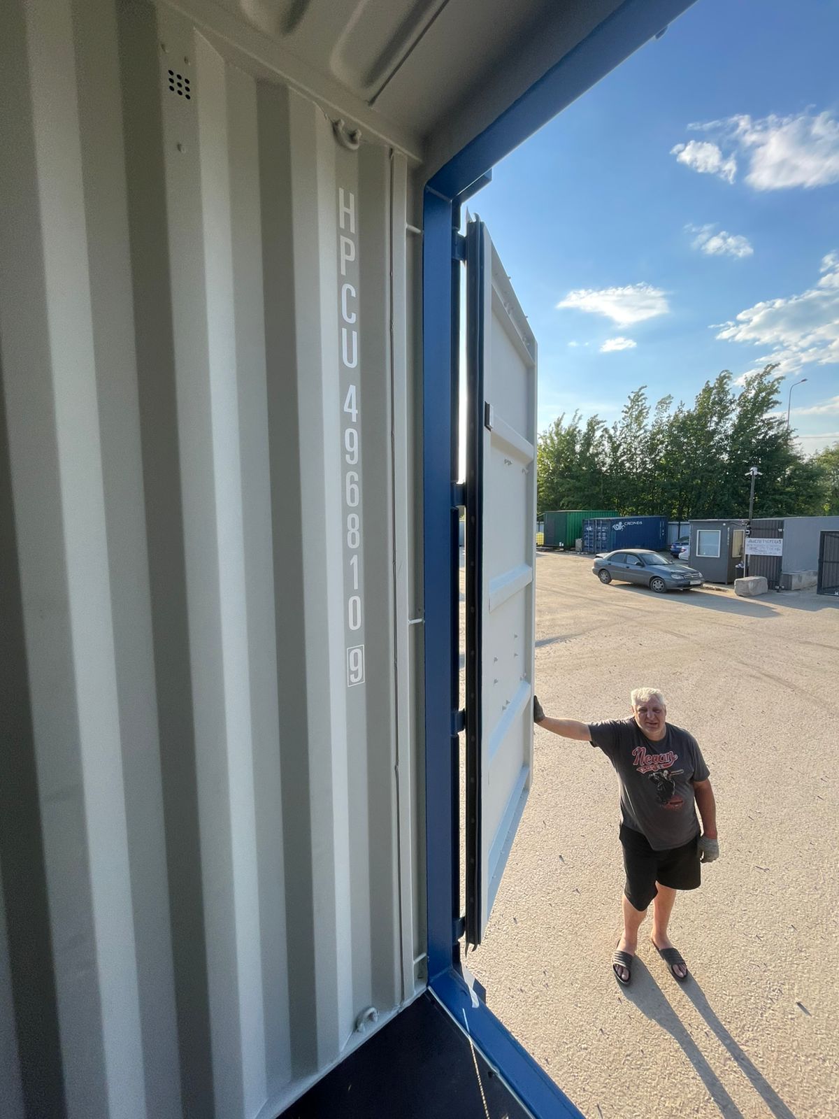 Морской контейнер HPCU4968109