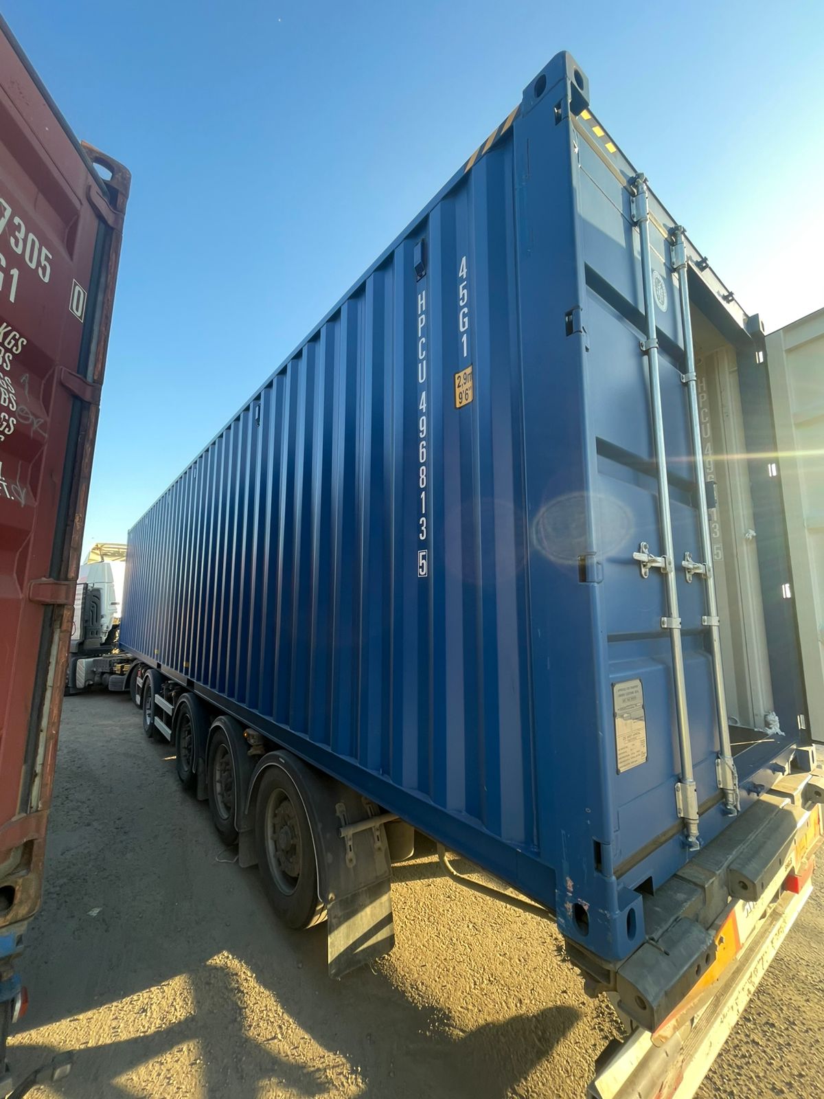 Морской контейнер HPCU4968135