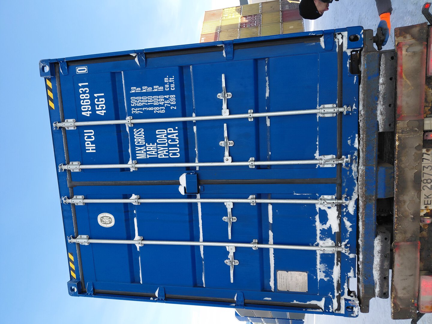 Морской контейнер HPCU4968310