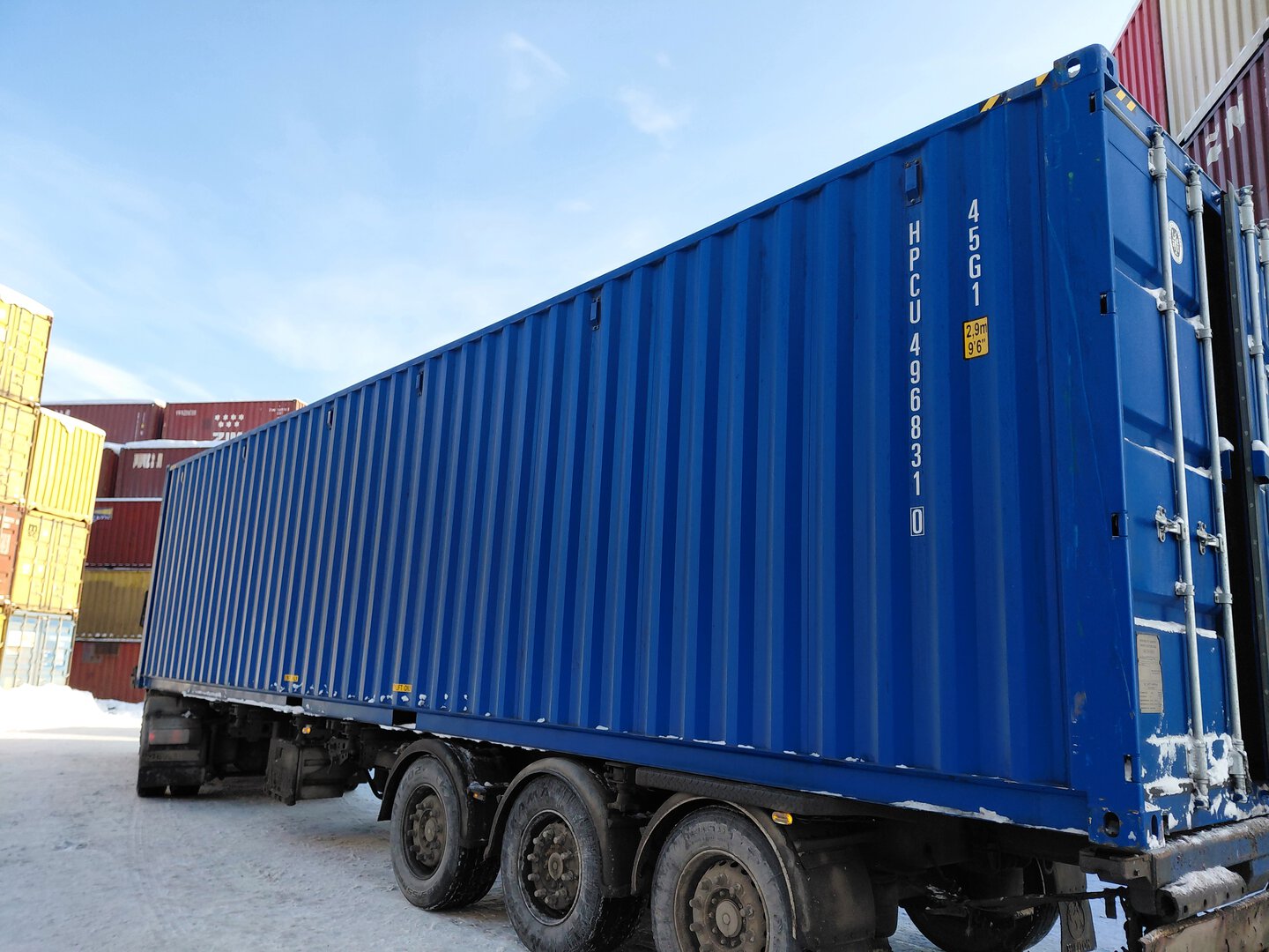 Морской контейнер HPCU4968310