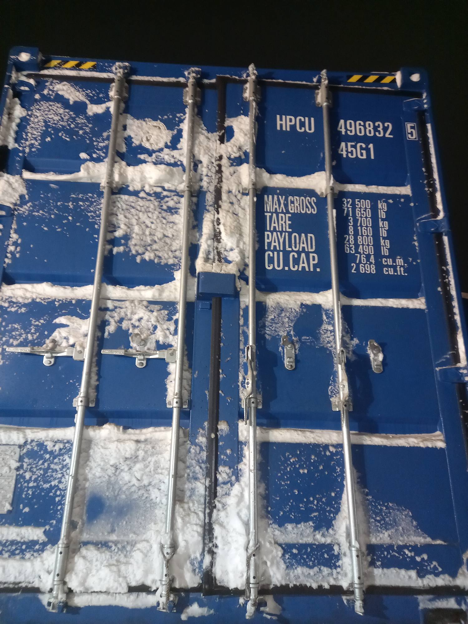 Морской контейнер HPCU4968325