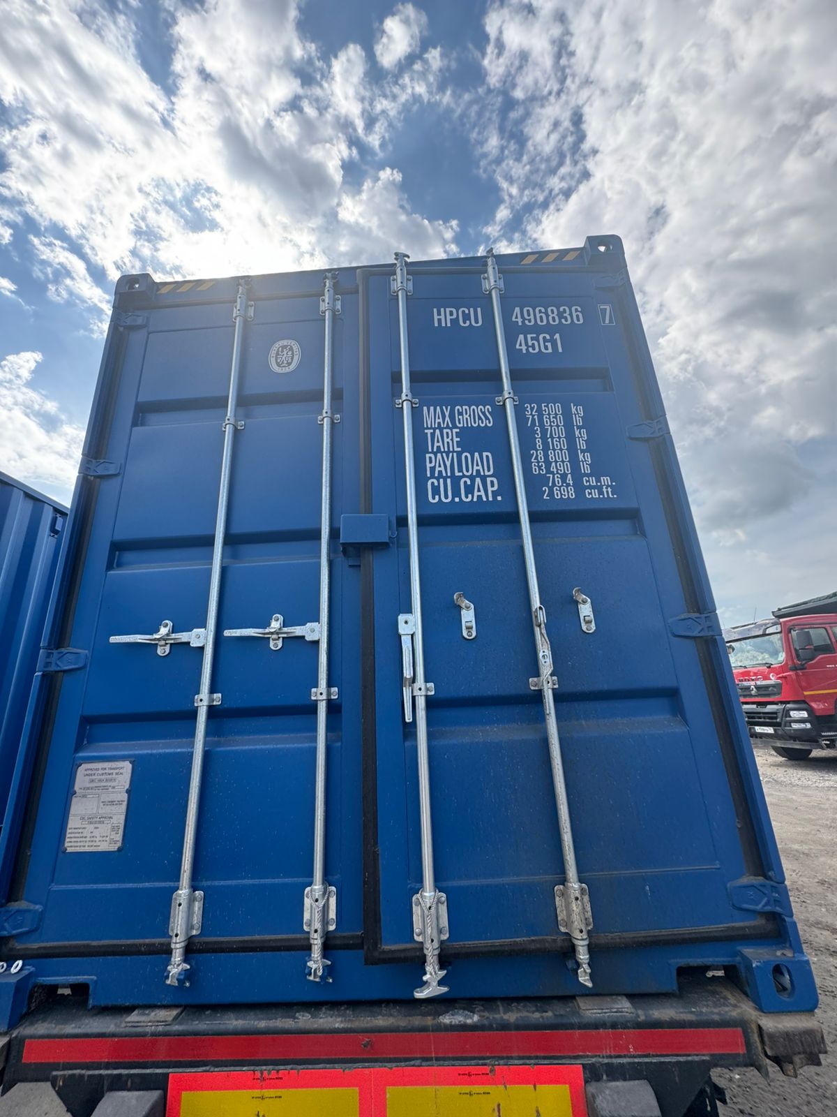 Морской контейнер HPCU4968367