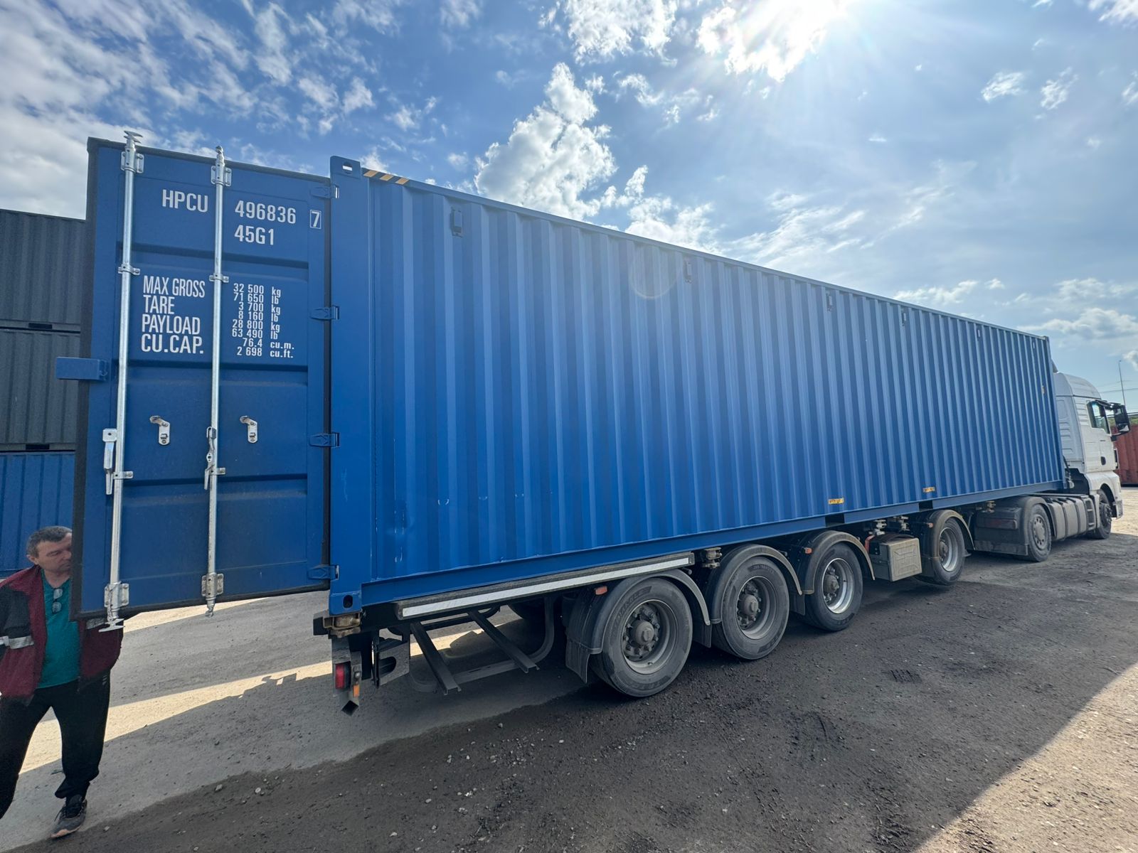 Морской контейнер HPCU4968367