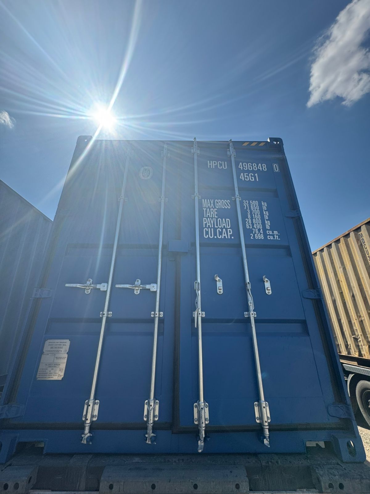 Морской контейнер HPCU4968480