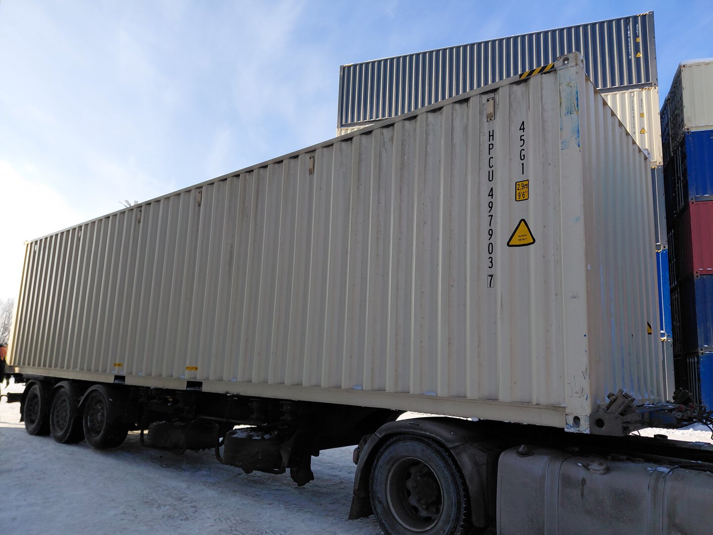 Морской контейнер HPCU4979037