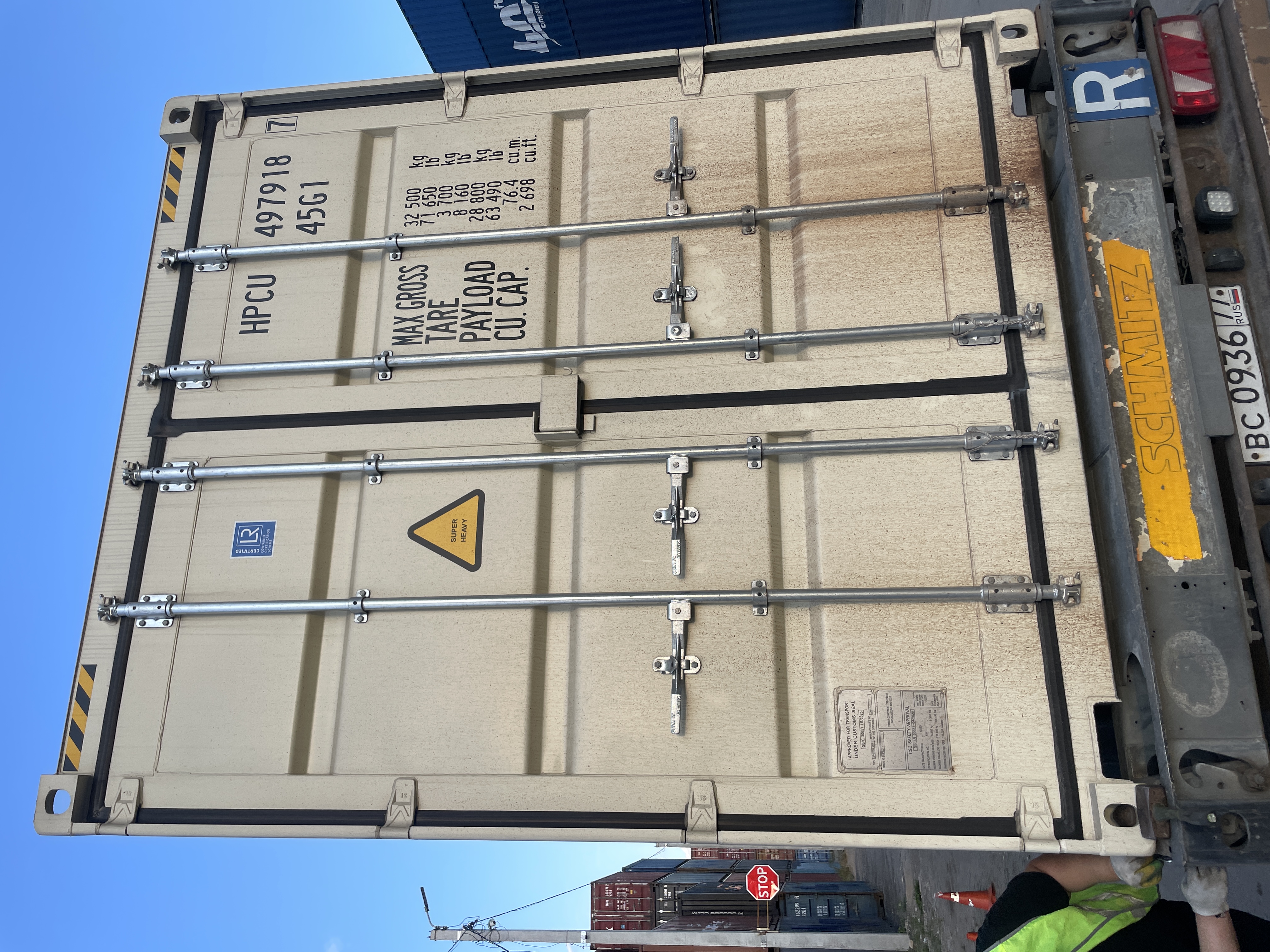 Морской контейнер HPCU4979187