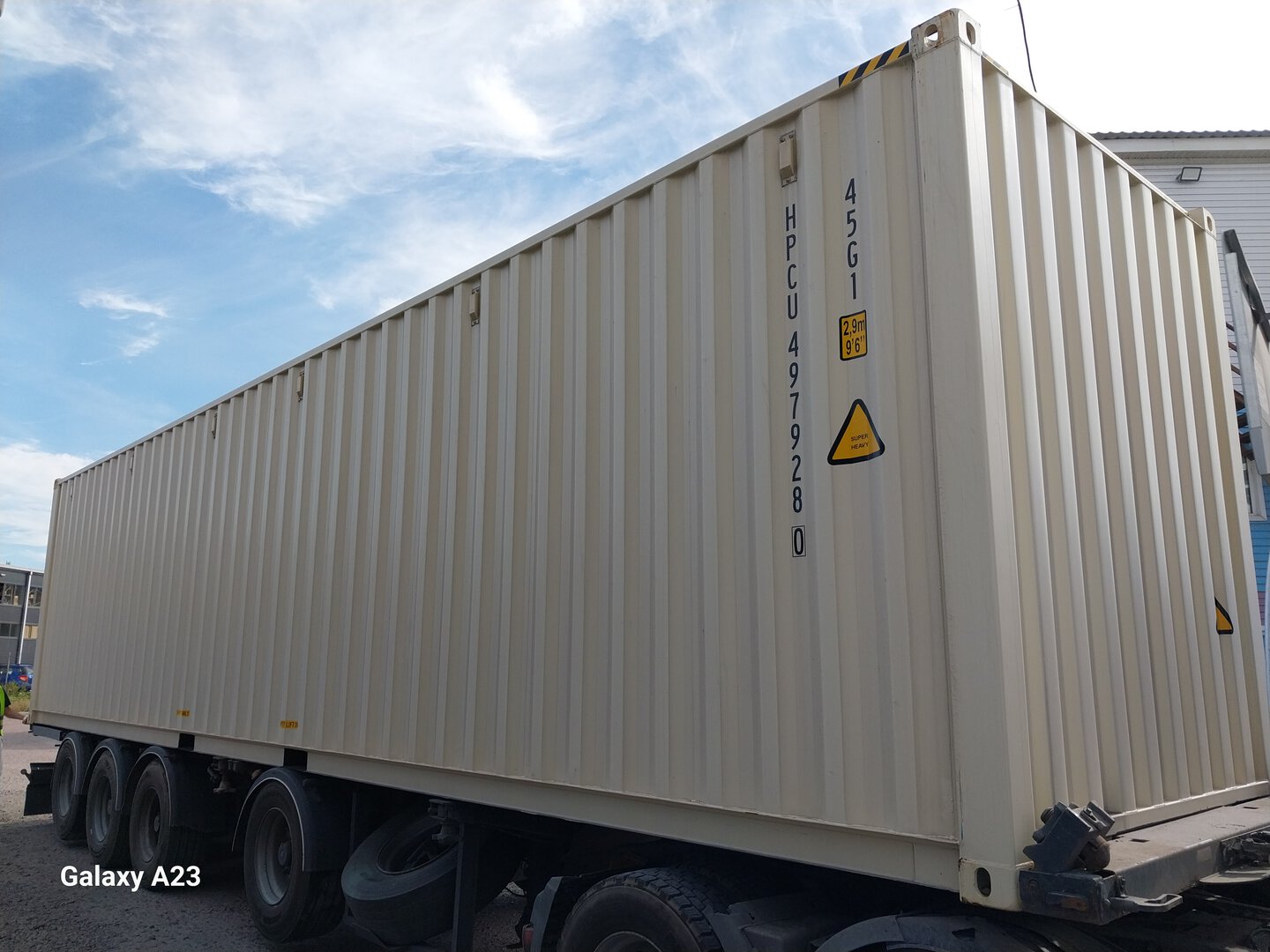 Морской контейнер HPCU4979280