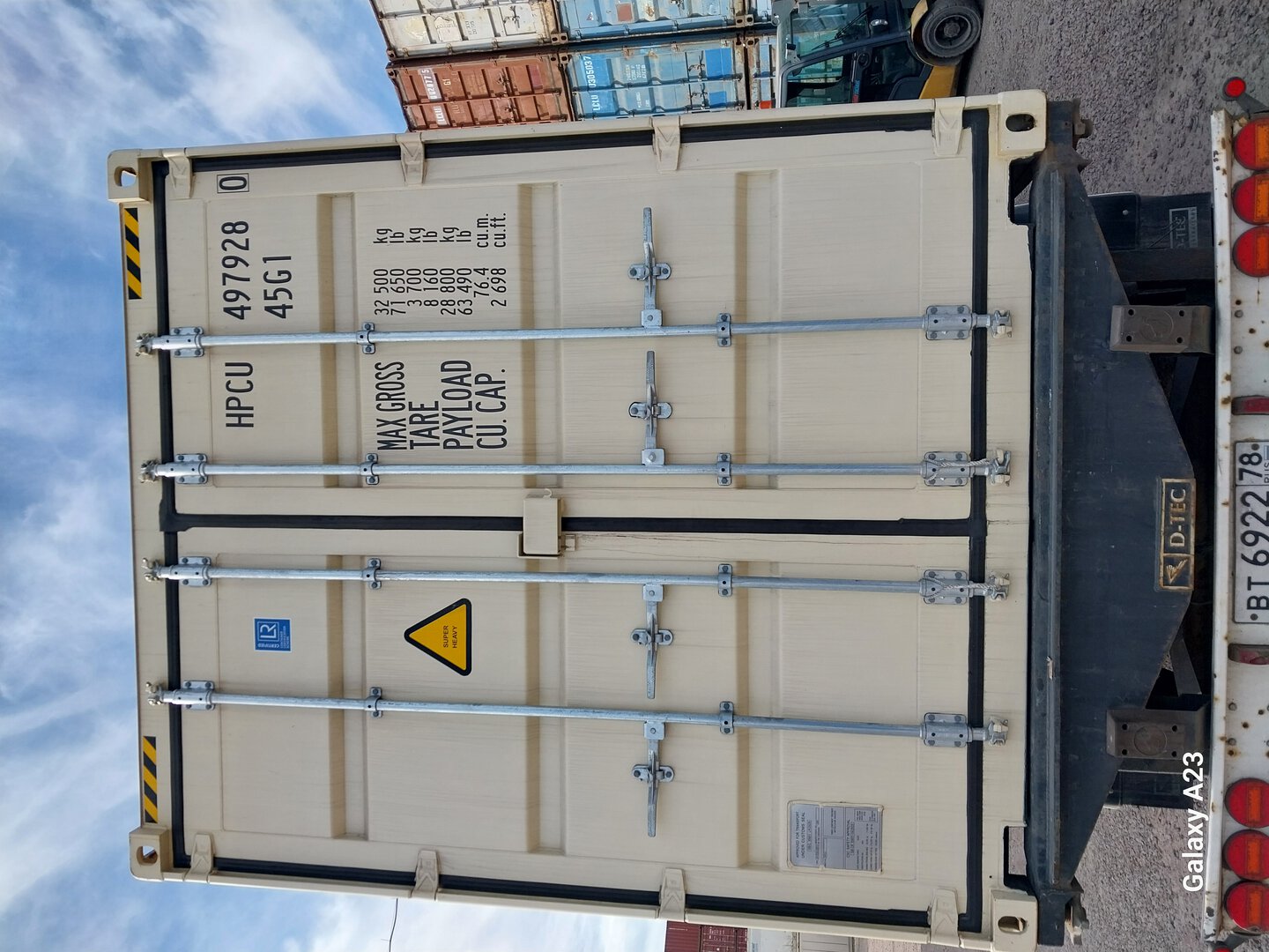 Морской контейнер HPCU4979280