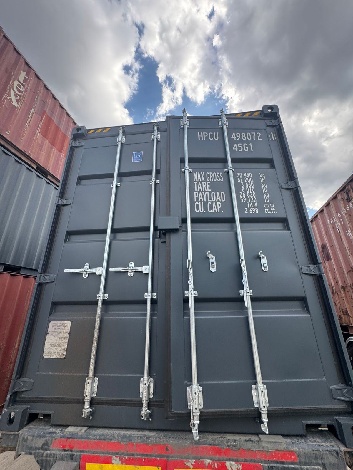 Морской контейнер HPCU4980721