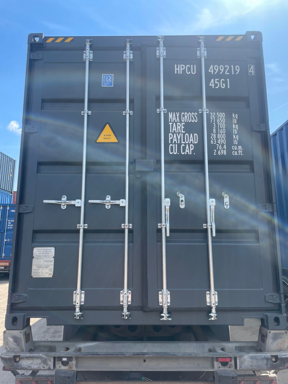 Морской контейнер HPCU4992194