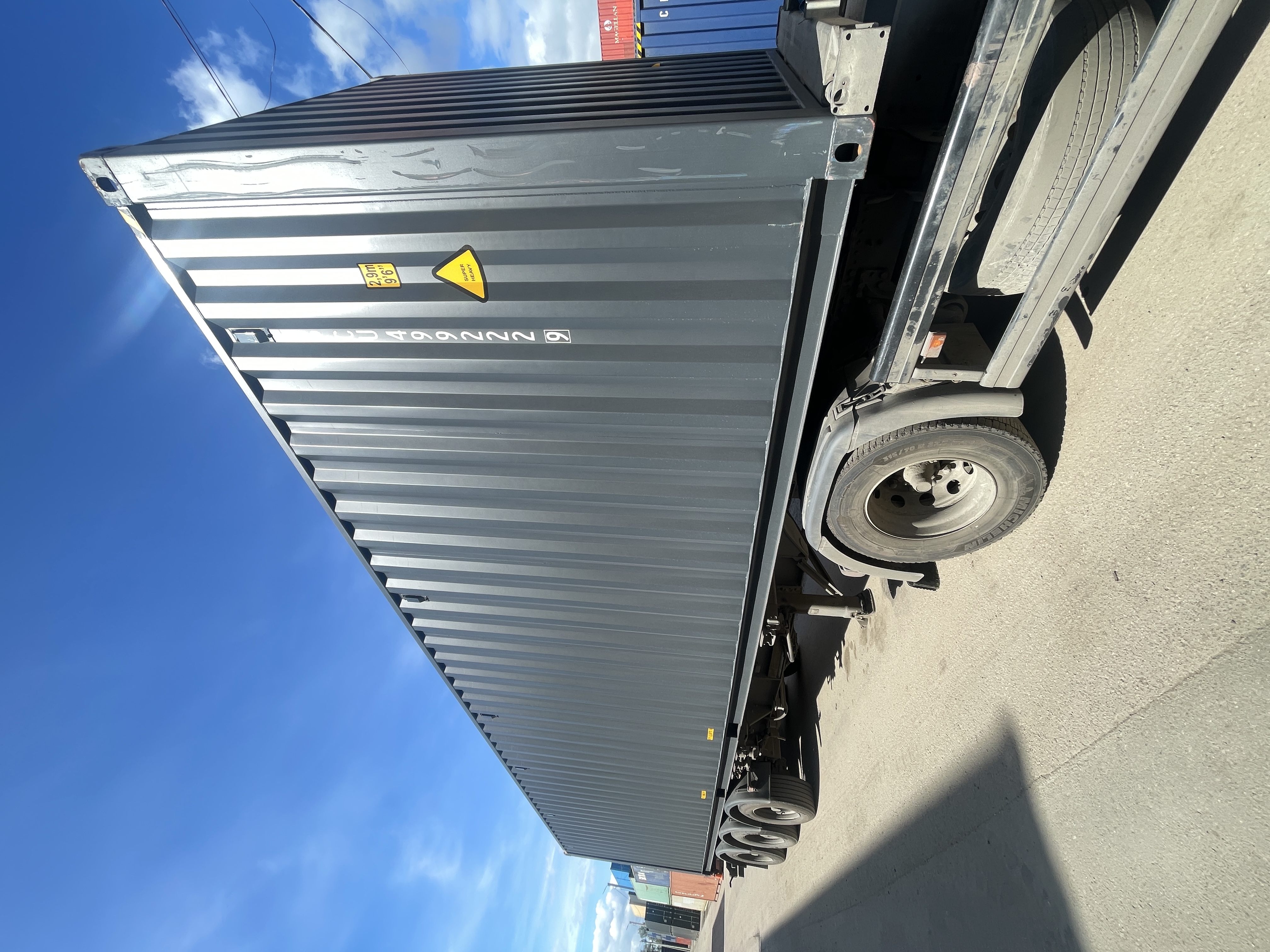 Морской контейнер HPCU4992229