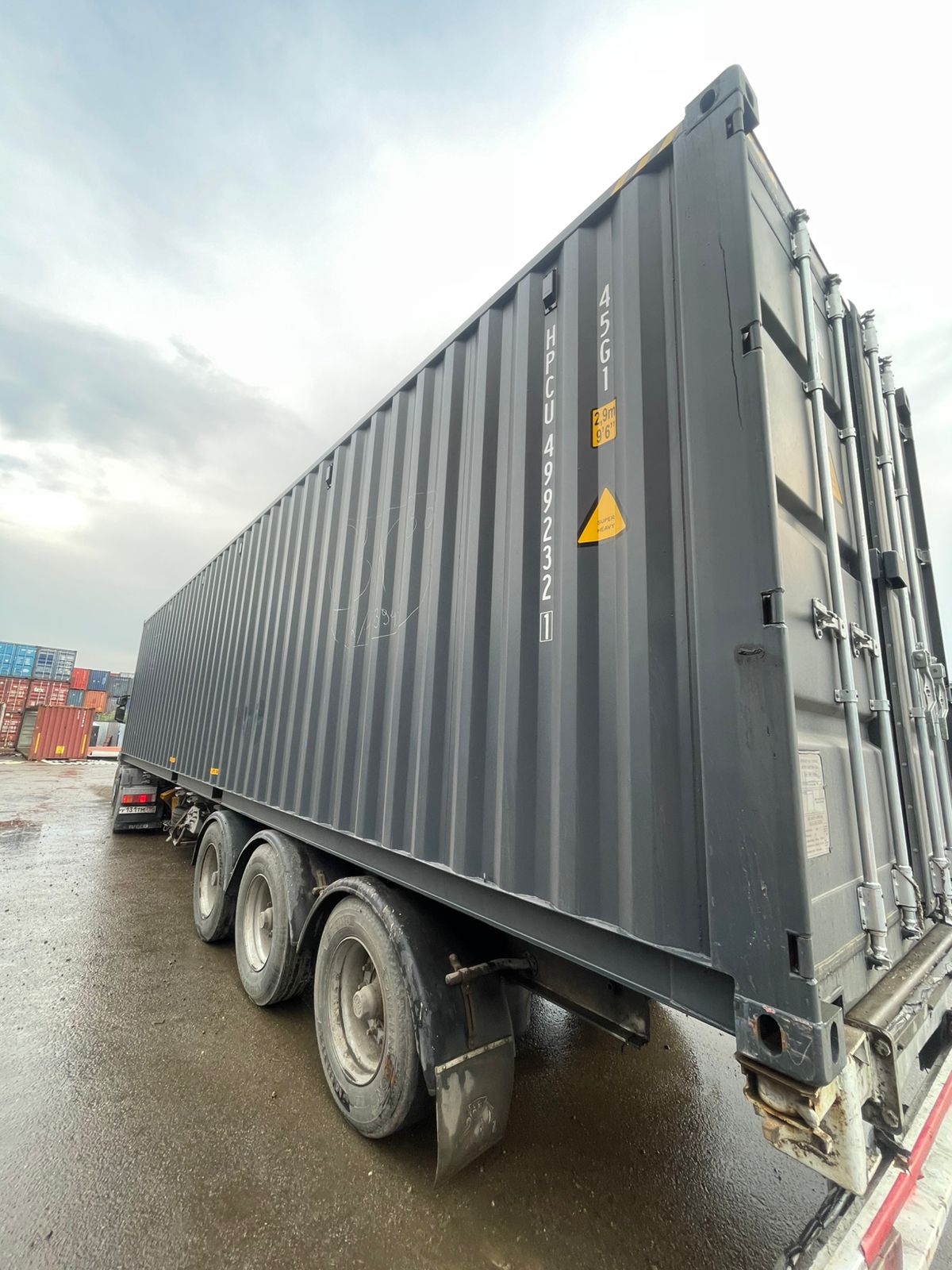 Морской контейнер HPCU4992321