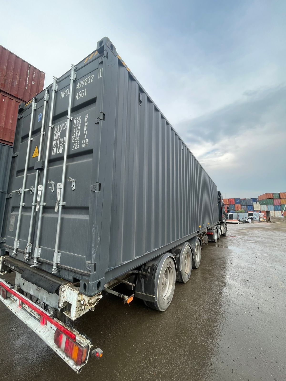 Морской контейнер HPCU4992321