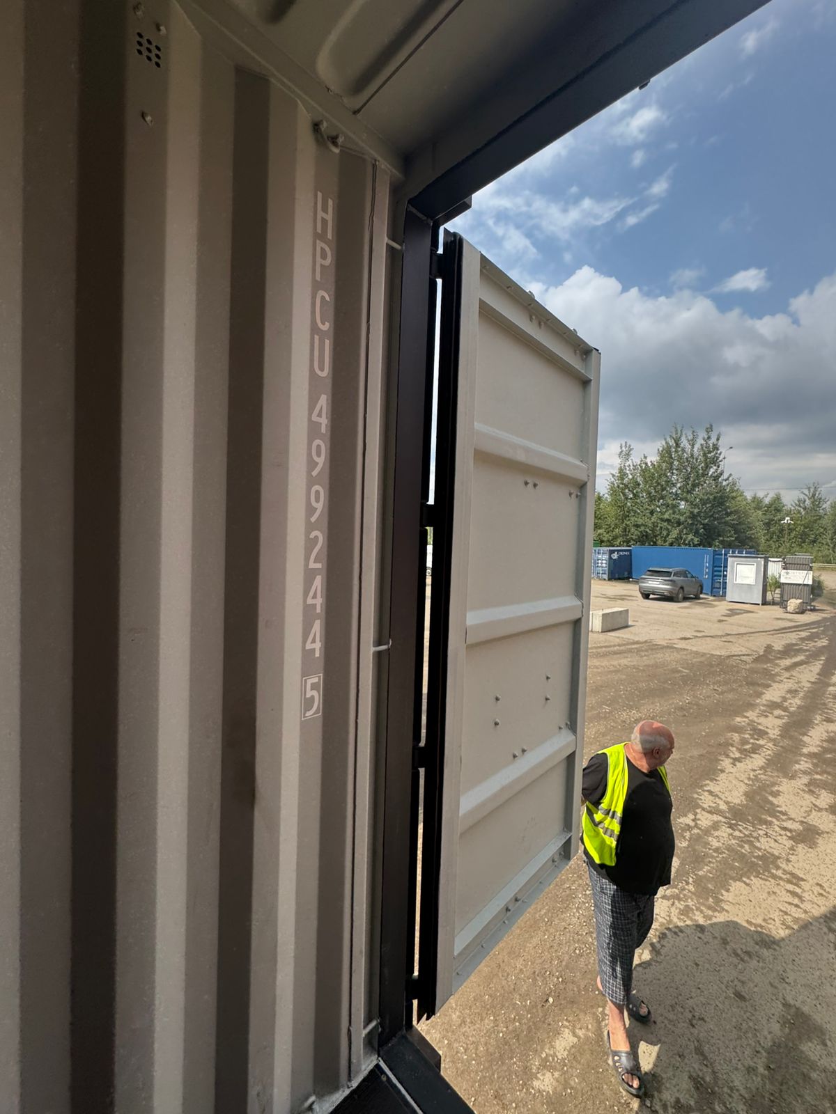 Морской контейнер HPCU4992445