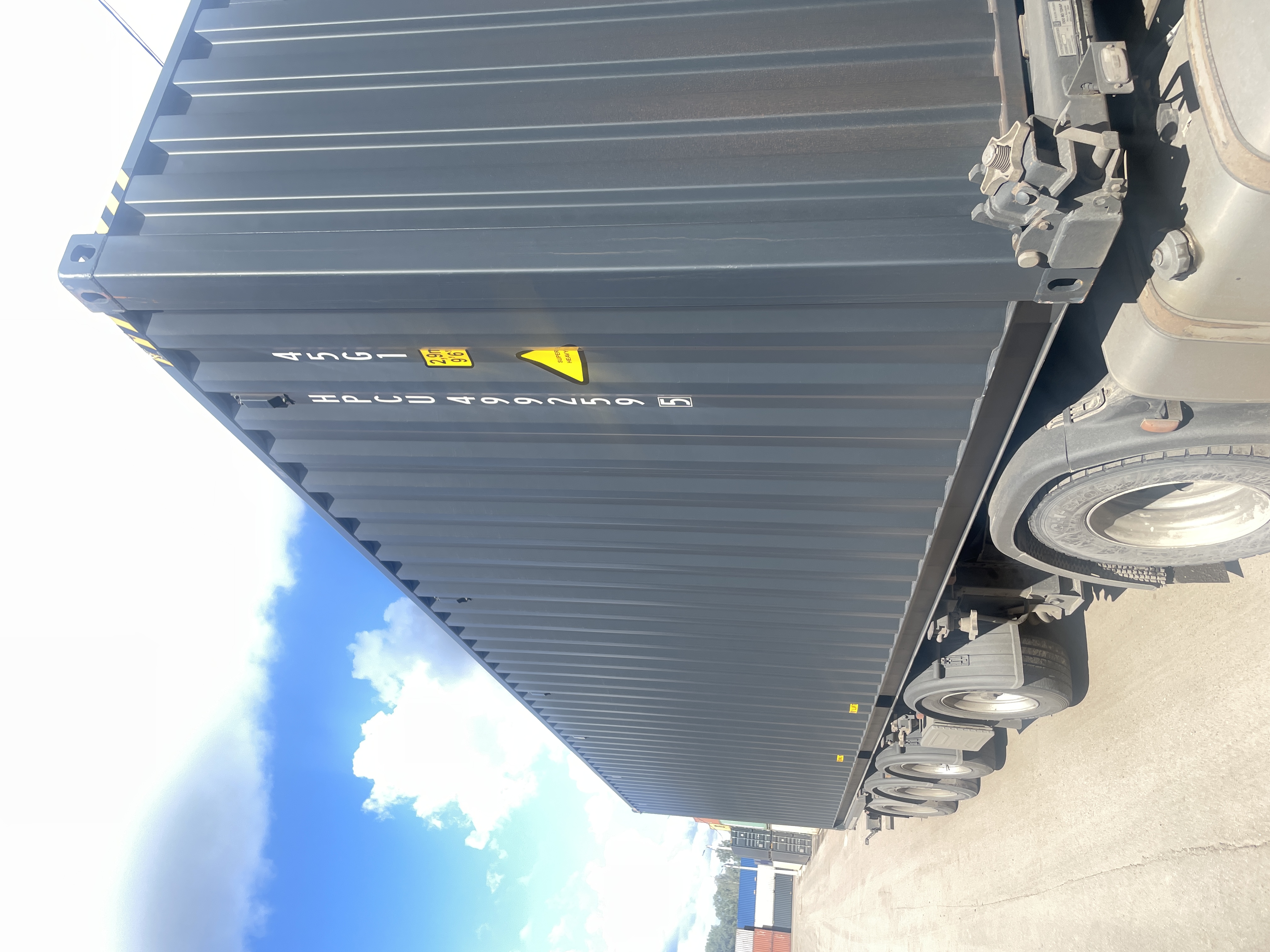 Морской контейнер HPCU4992595