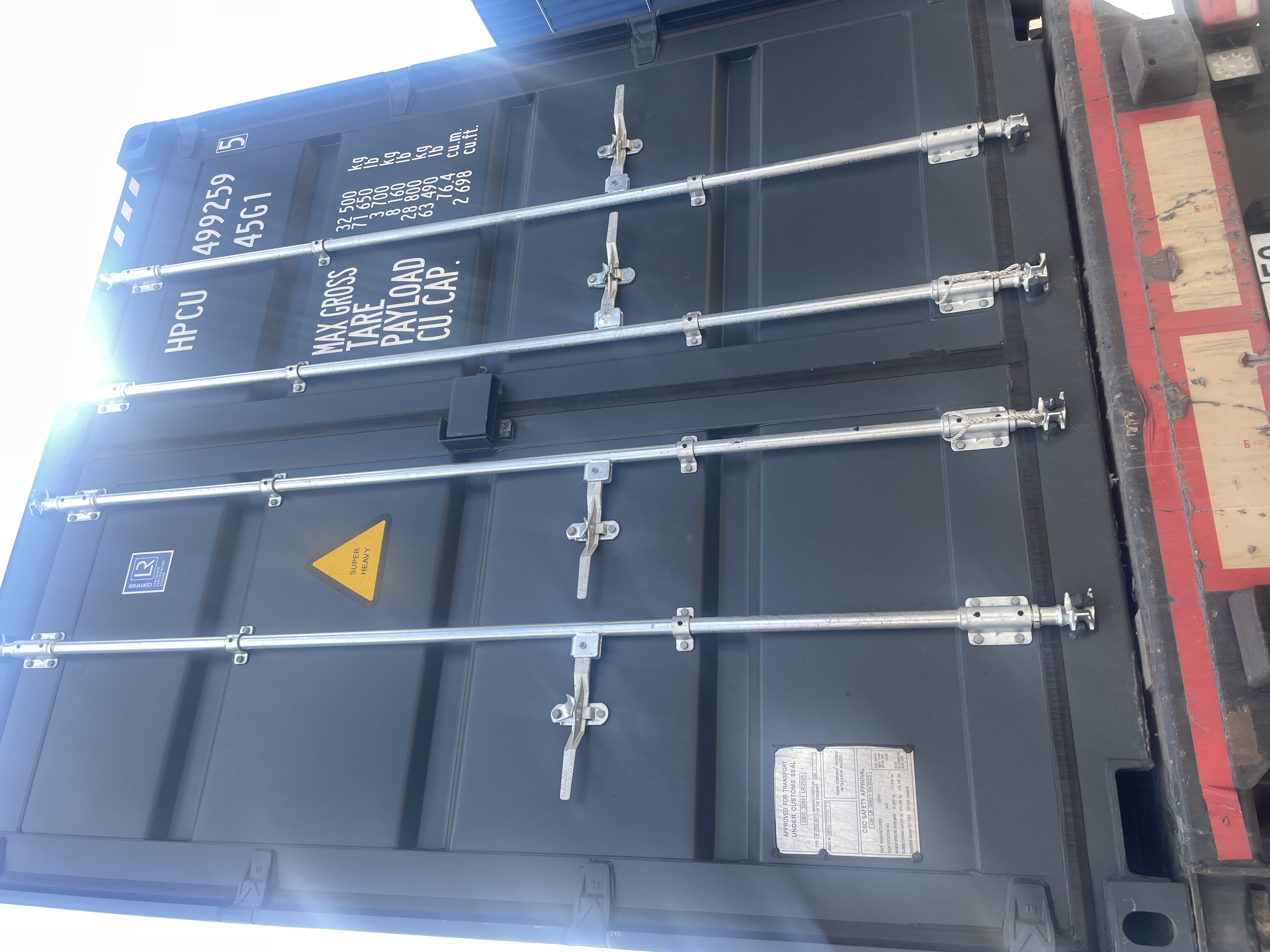 Морской контейнер HPCU4992595