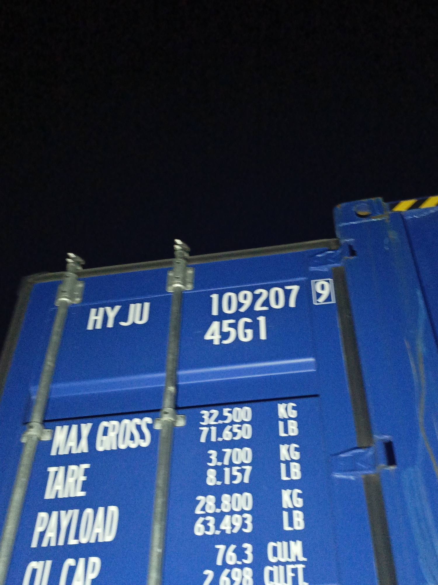 Морской контейнер HYJU1092079