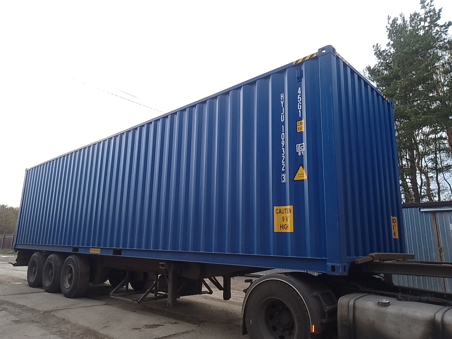 Морской контейнер HYJU1093223