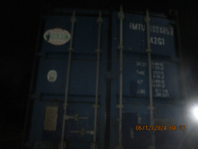 Морской контейнер IMTU1024657