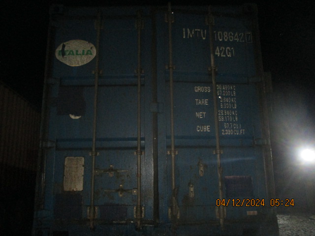 Морской контейнер IMTU1086427