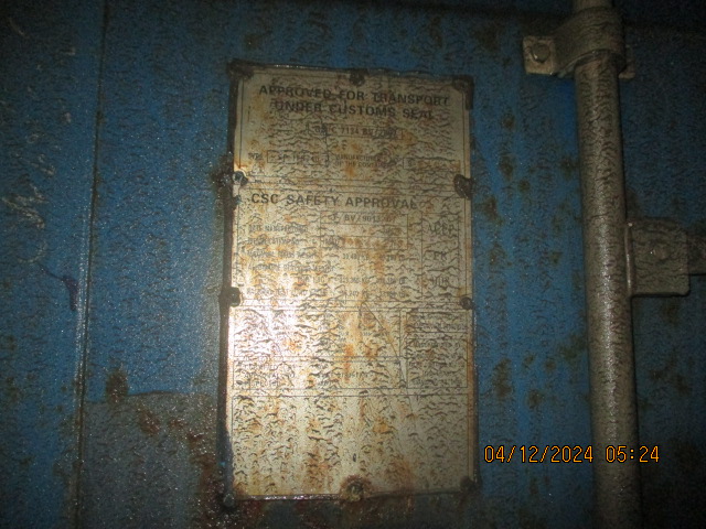 Морской контейнер IMTU1086427