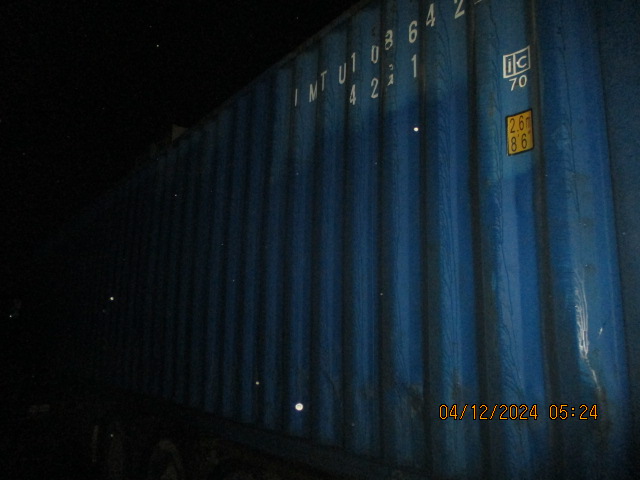 Морской контейнер IMTU1086427