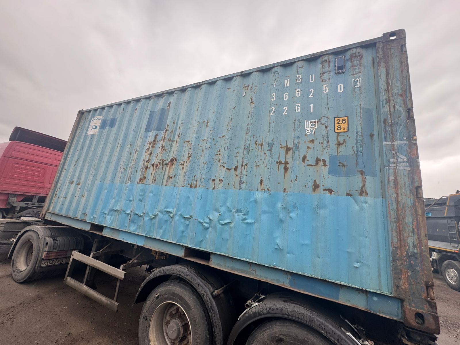 Морской контейнер INBU3662503