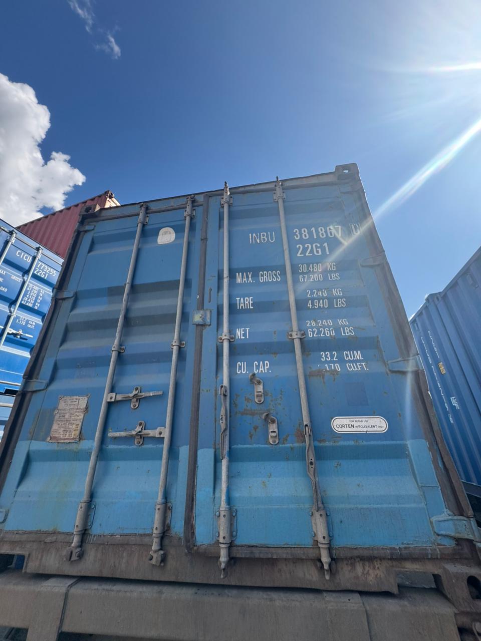 Морской контейнер INBU3818670