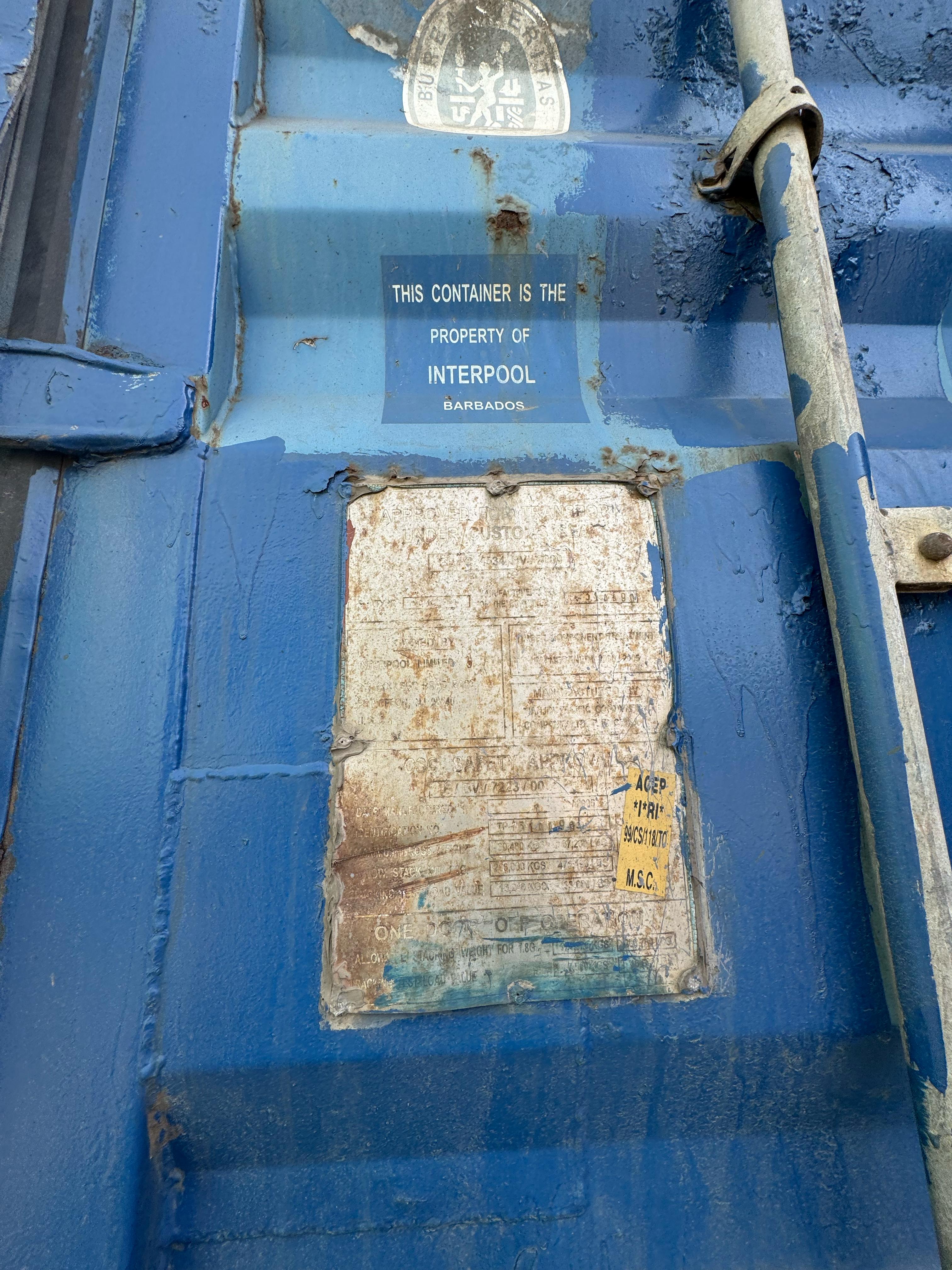 Морской контейнер IPXU3750251