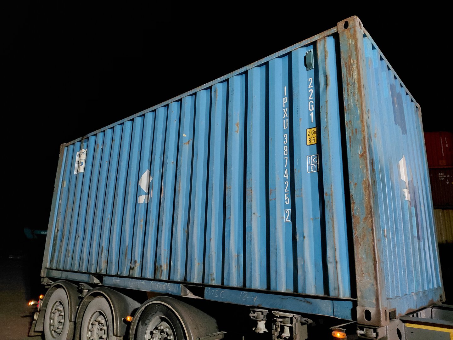 Морской контейнер IPXU3874252