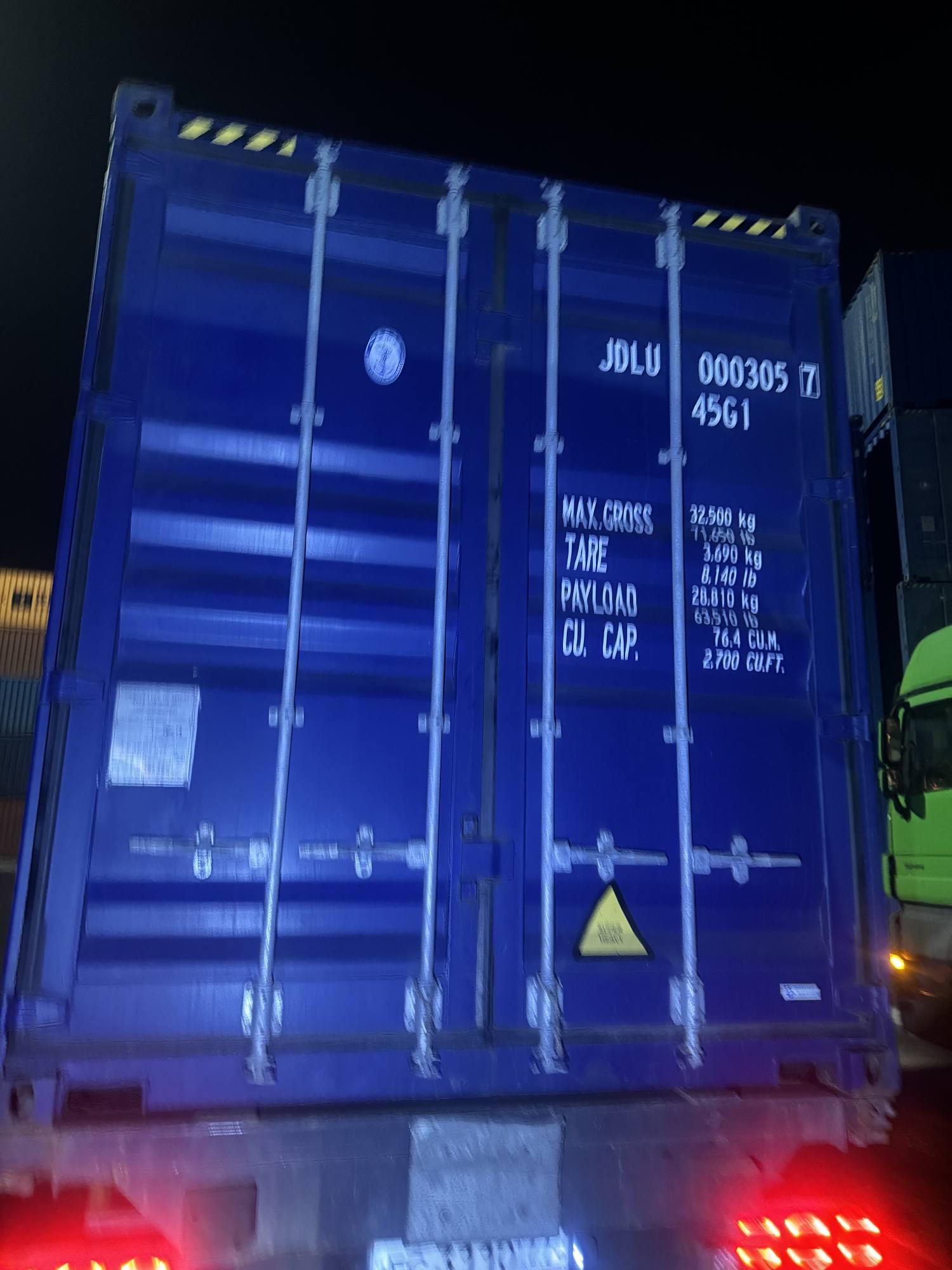 Морской контейнер JDLU0003057