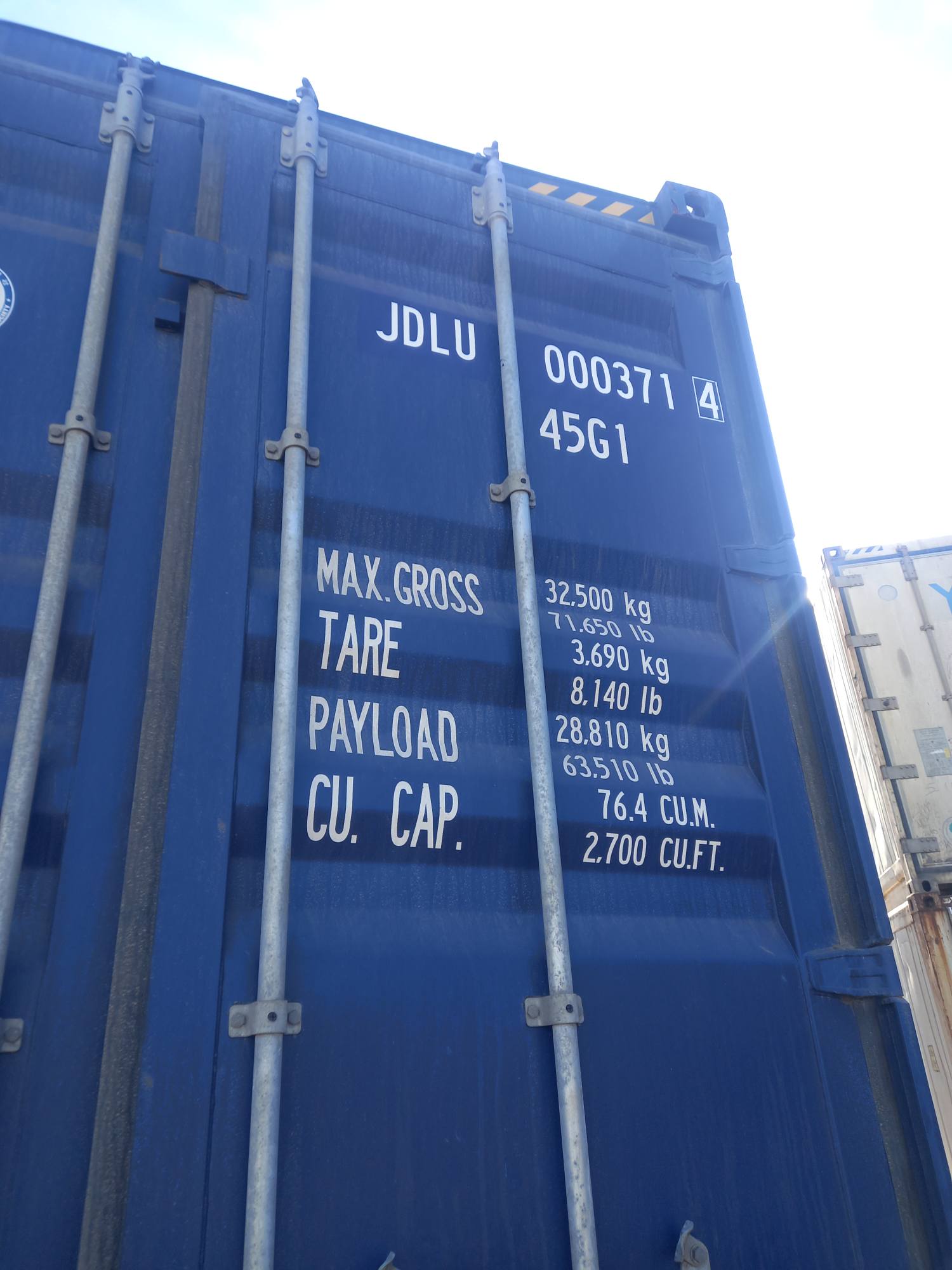 Морской контейнер JDLU0003714