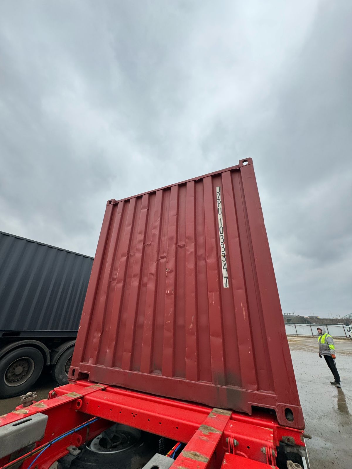 Морской контейнер JZPU1033347