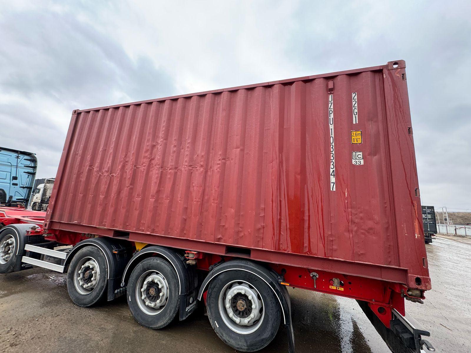 Морской контейнер JZPU1033347