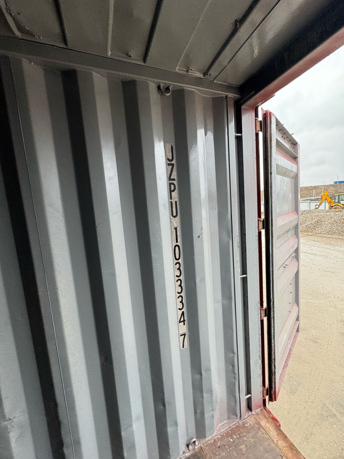 Морской контейнер JZPU1033347