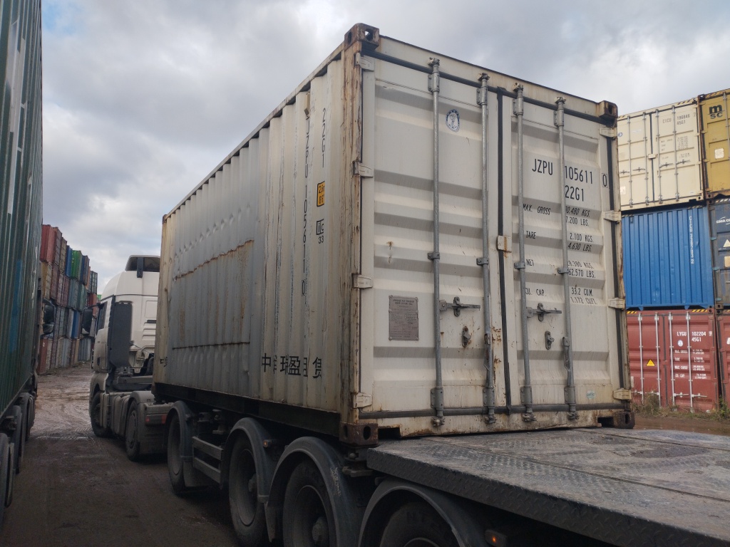 Морской контейнер JZPU1056110