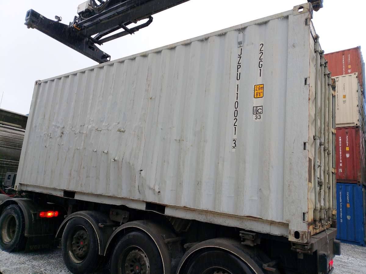 Морской контейнер JZPU1100213
