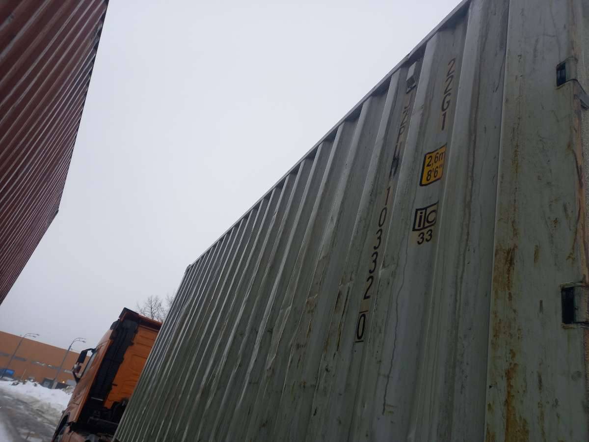 Морской контейнер JZPU1103320