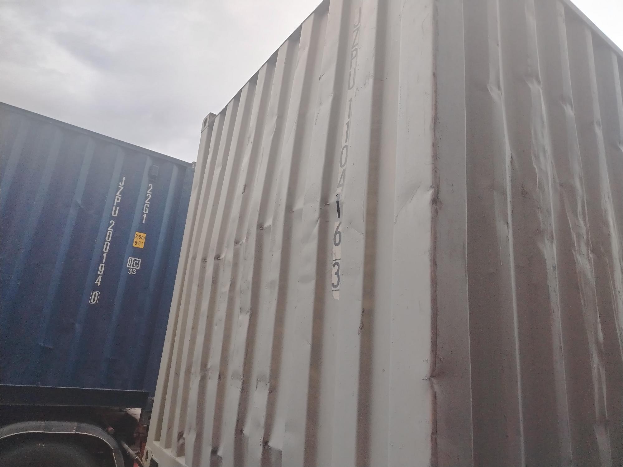 Морской контейнер JZPU1104163