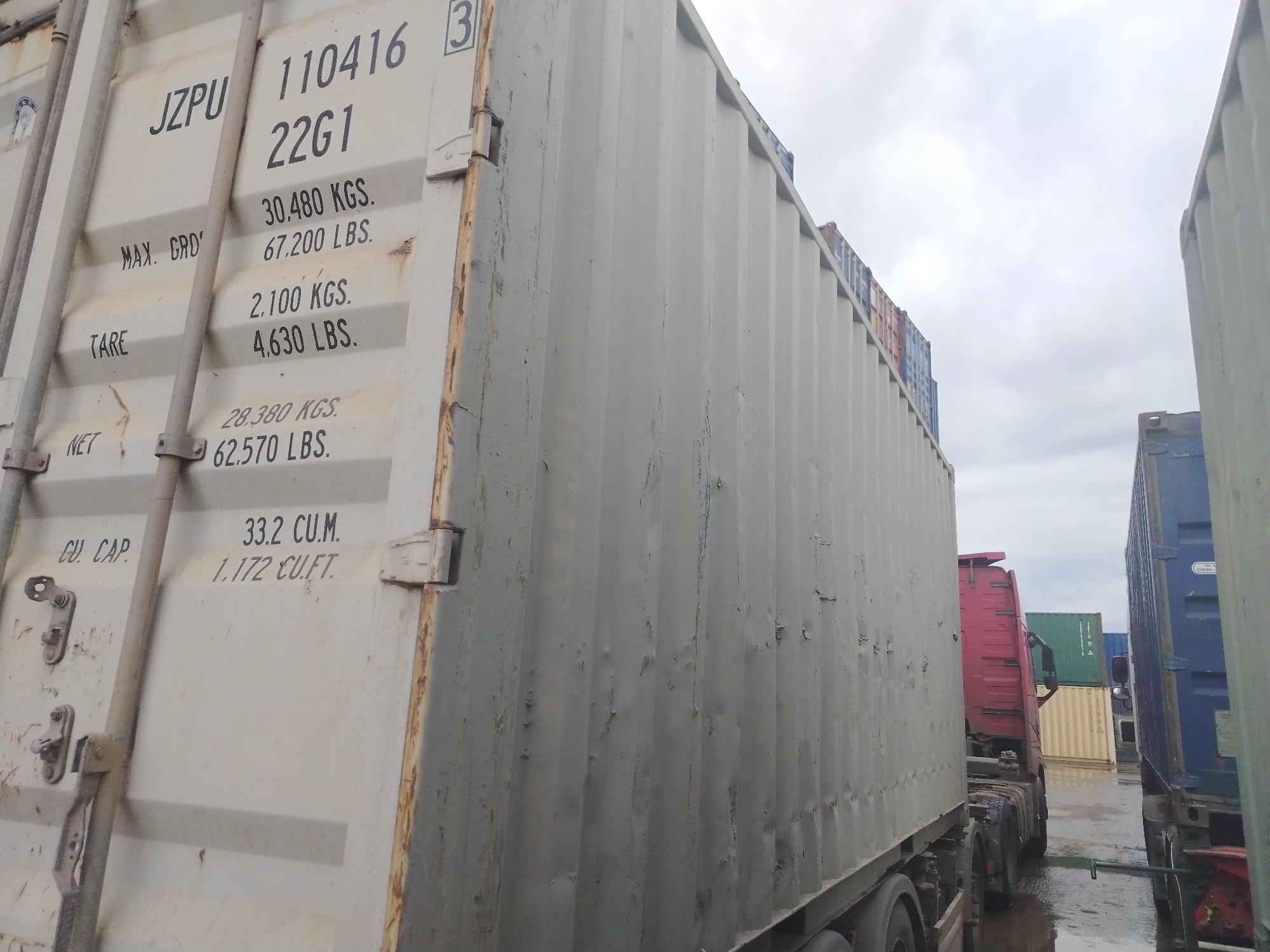 Морской контейнер JZPU1104163