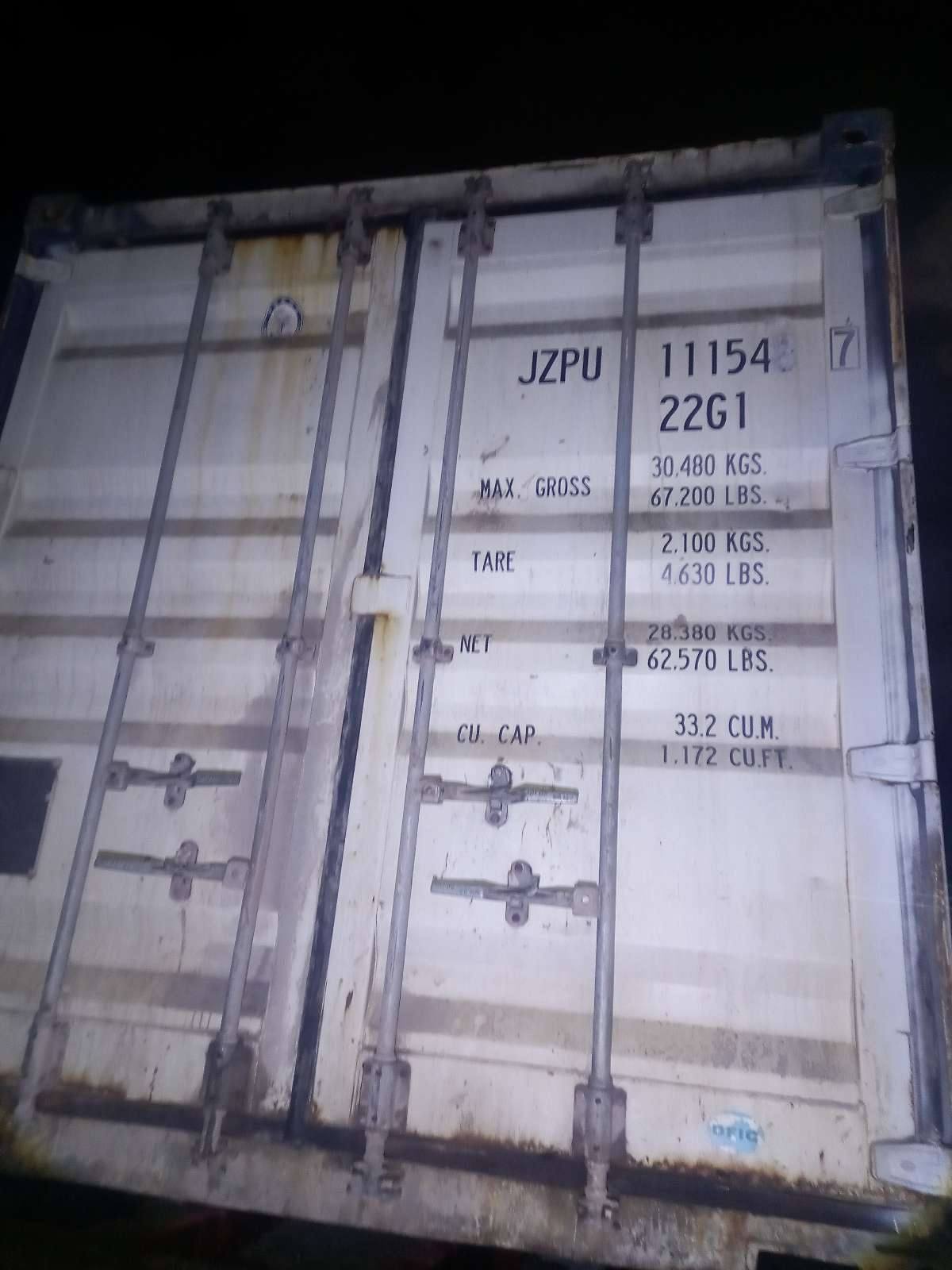 Морской контейнер JZPU1115487